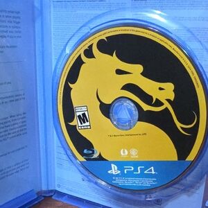 Mortal Kombat PS4 Game Disc